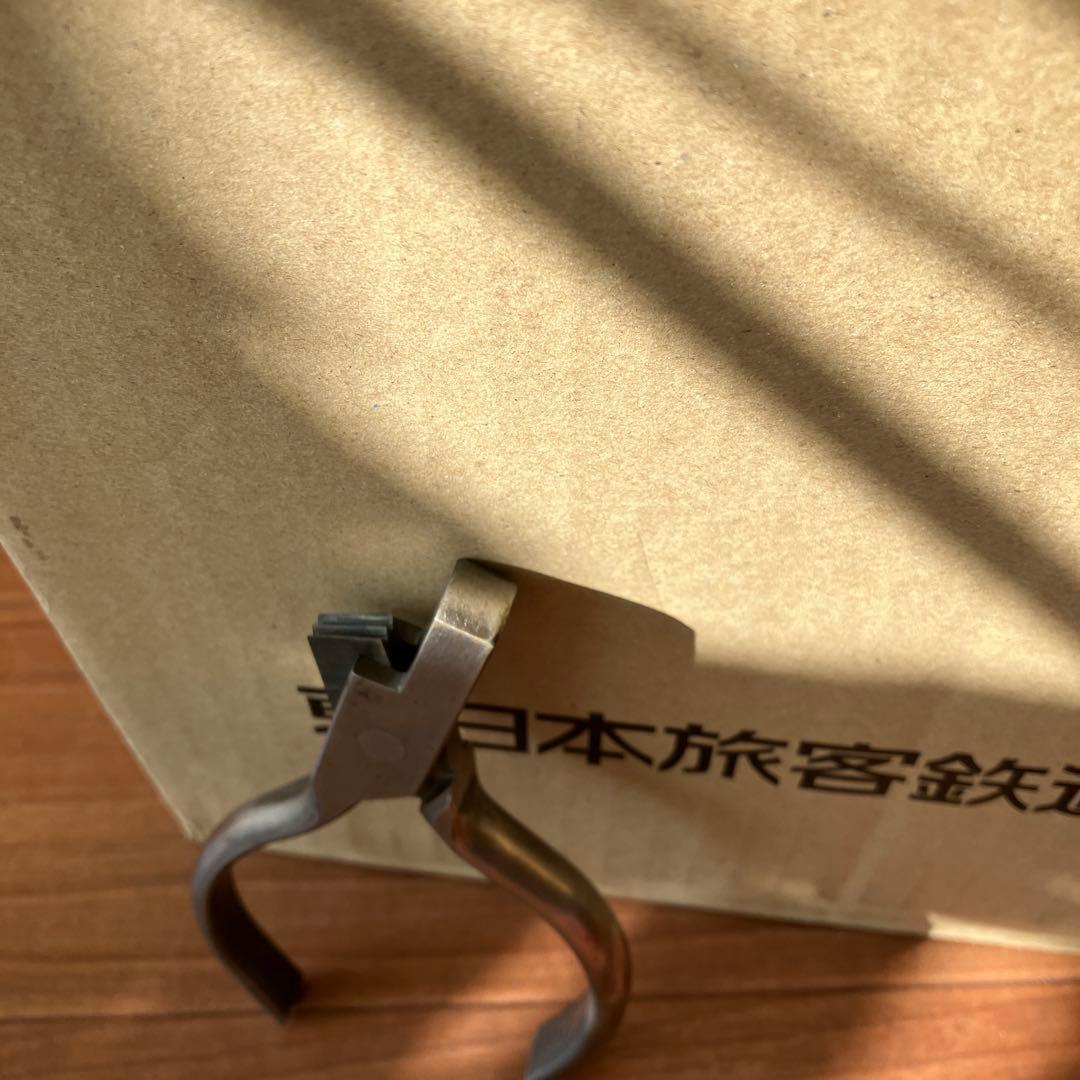 jr退職記念品 改札鋏(上野駅) CD ROMセット