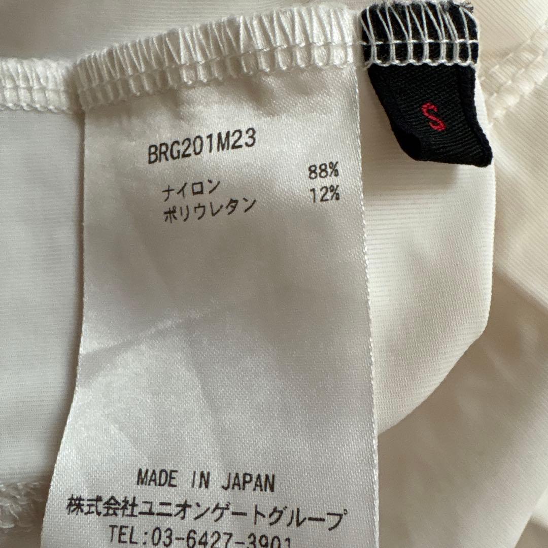 専用　　BRIEFING ホワイト Vネック 長袖シャツ