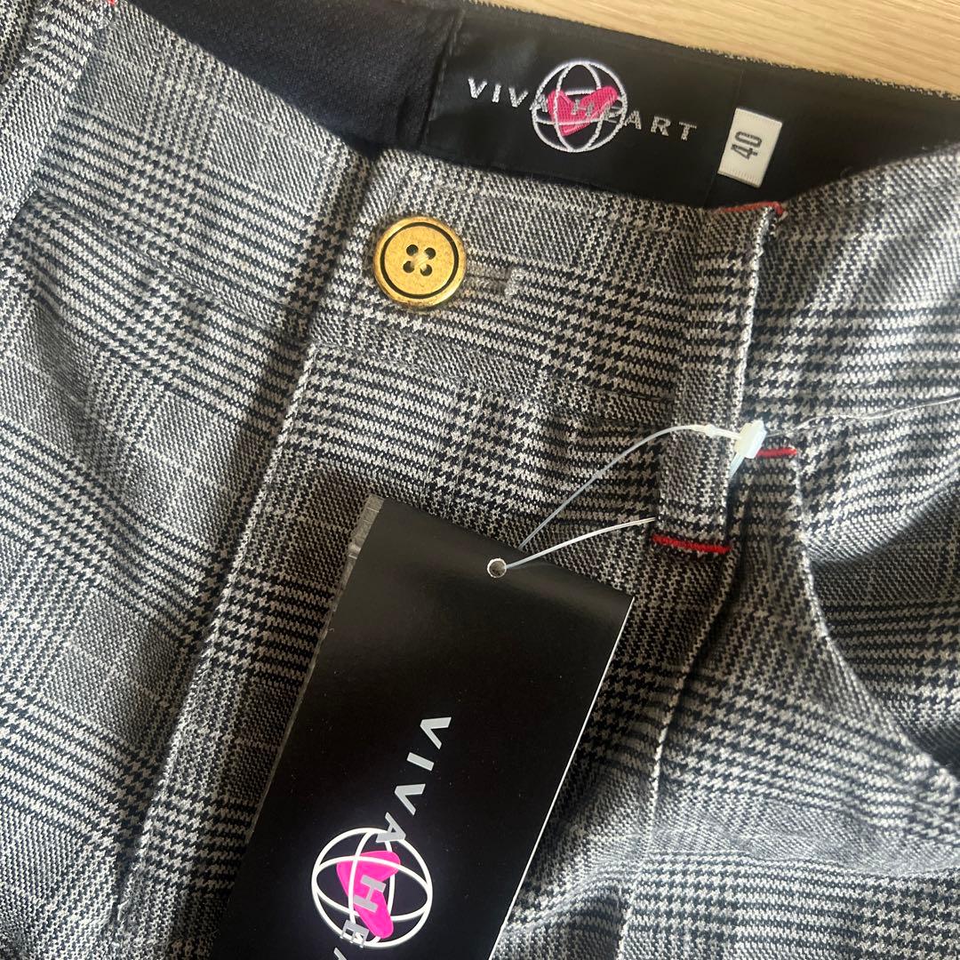 VIVA HEART*ビバハート♡千鳥格子柄パンツ/40