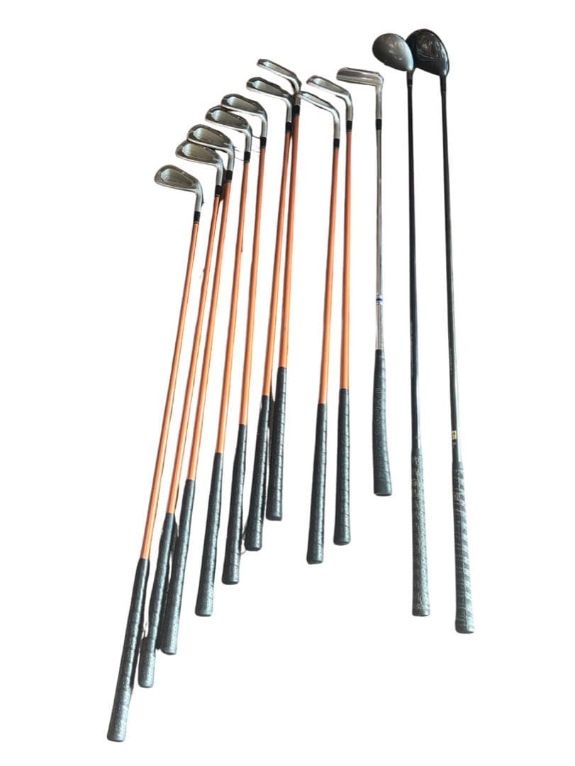 メンズ　ゴルフクラブセット　初心者向け　キャディーバッグ付き