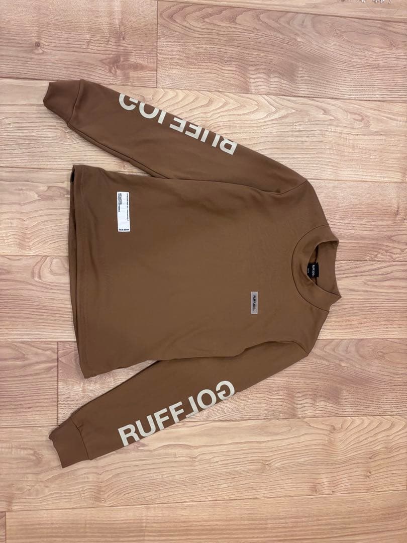 ラフロッグ　微起毛モックネックシャツ