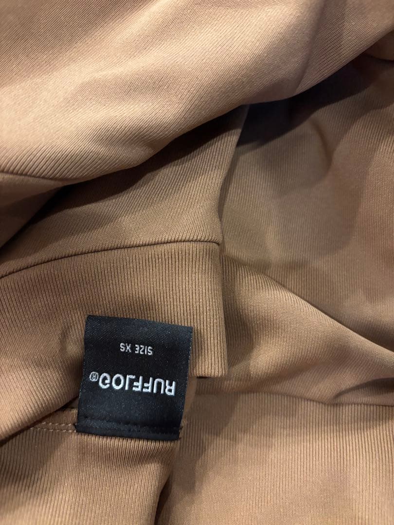 ラフロッグ　微起毛モックネックシャツ