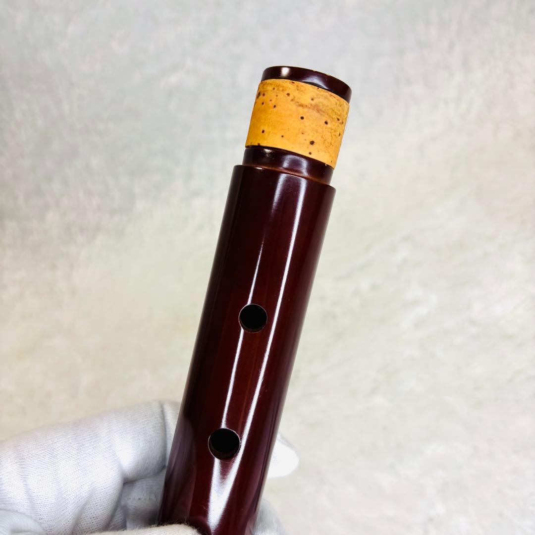 美品 ヤマハ 木製テナーリコーダー バロック式 ケース付