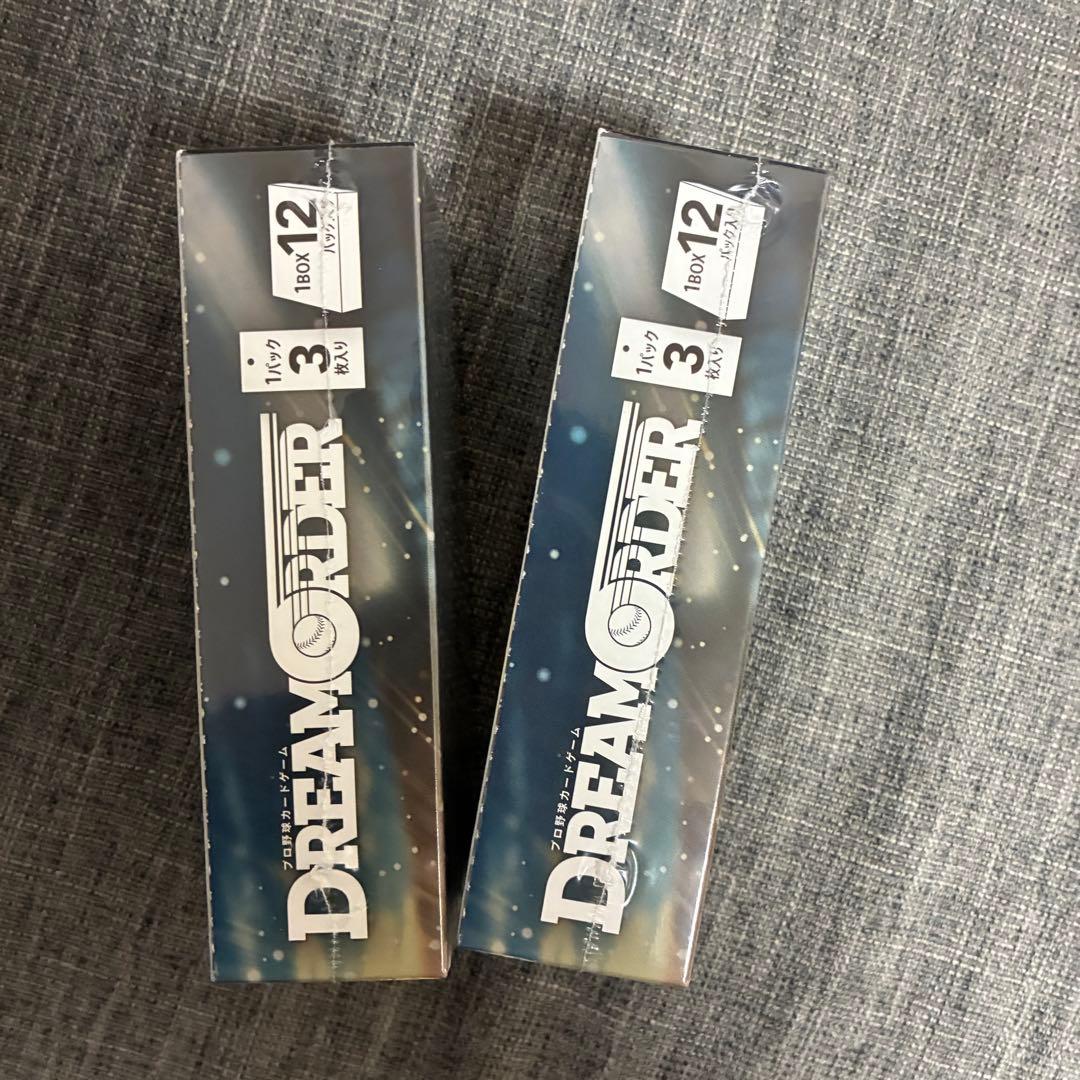 プロ野球カードゲーム ドリームオーダープレミアムブースター 侍ジャパン 2box