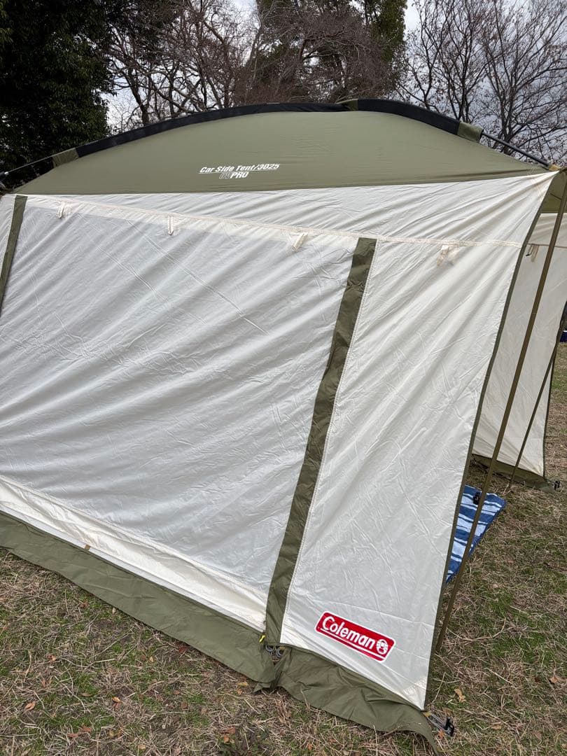 カーサイドテント3025 オリーブグリーン