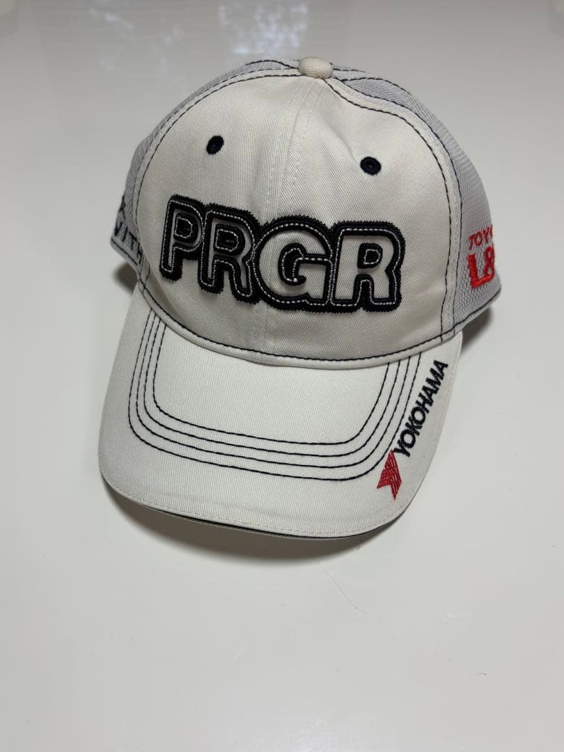 小平智選手　PRGR ゴルフキャップ　未使用品