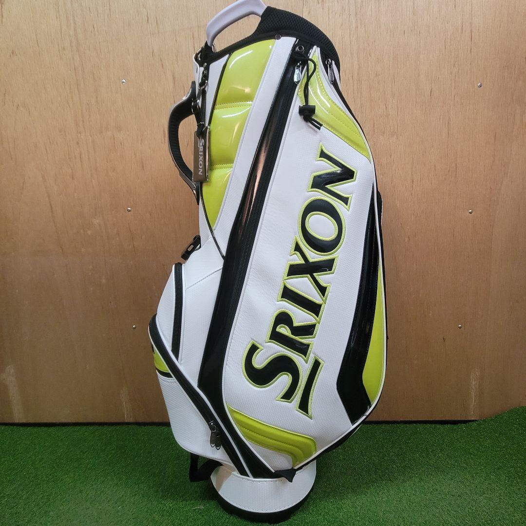 キャディバッグ SRIXON GGC-S166 ホワイト/イエロー