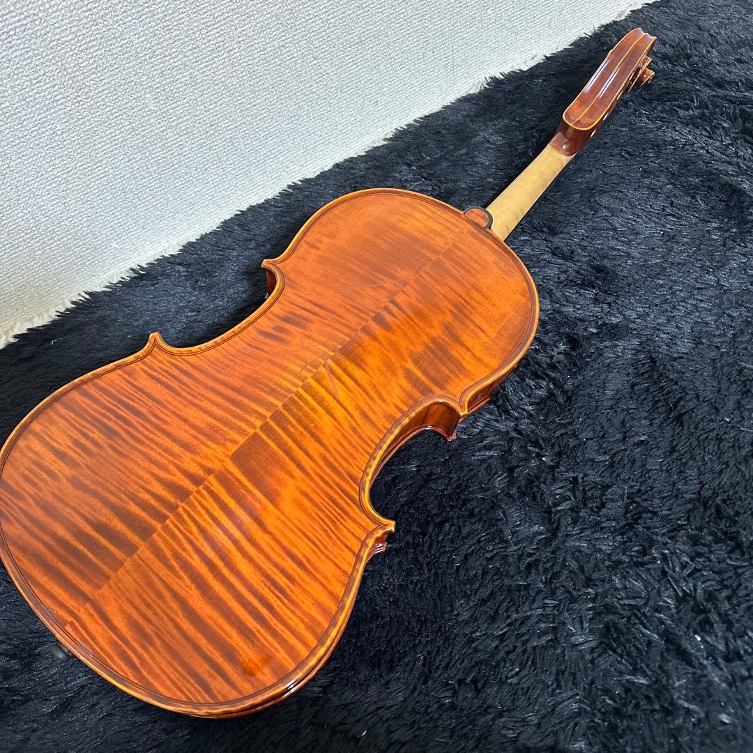 Gliga Vasile ビオラ 抜け殻 弦楽器 虎杢 67cm 本体 木目