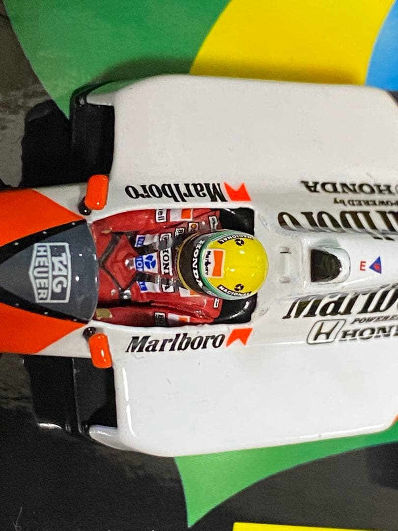 1/43 マクラーレンMP4/4ホンダ #12 A.セナ ワールドチャンピオン