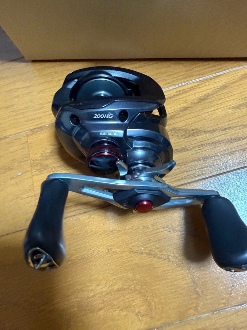 ShimanoスコーピオンMD 200HG ハンドル部純正ベアリング追加済