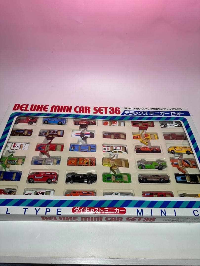 希少 未使用 DELUXE MINI CAR SET36 ミニカーセット