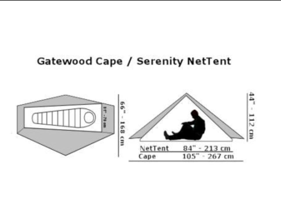 超軽量！シェルター兼ポンチョ　ゲートウッドタープ シックスムーンデザインズ