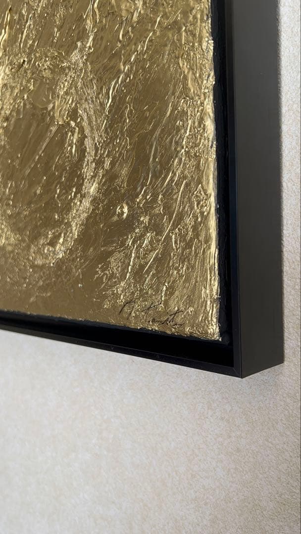 原画/額装済み/和風/禅/絵画/アート/抽象画/ニュアンス/モダン/ホテル/金運