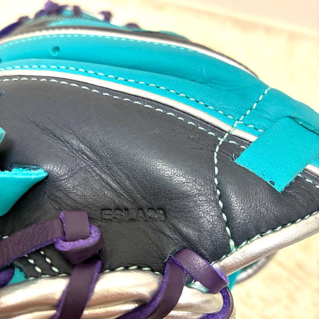 【超美品】Rawlings ハイパーテック 軟式 キャッチャーミット 希少カラー