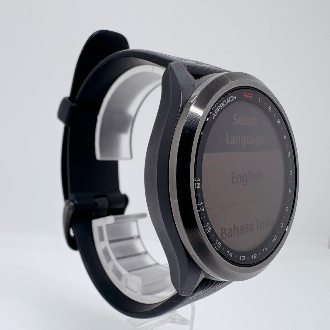 【美品】 GARMIN APPROACH S42 GPSゴルフウォッチ