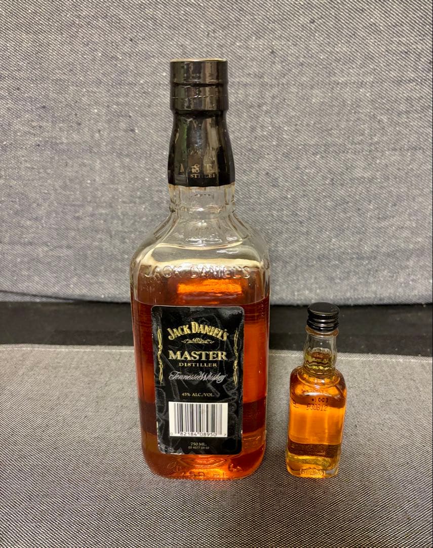 ジャックダニエル　マスターディスティラー　ミニボトル付き 2本セット　未開封