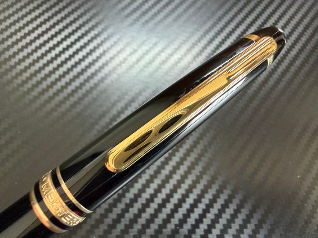 美品 モンブラン マイスターシュテュック 144 ブラック 中白 M 万年筆