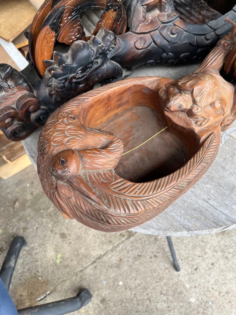 墨壺　大きい　巨大