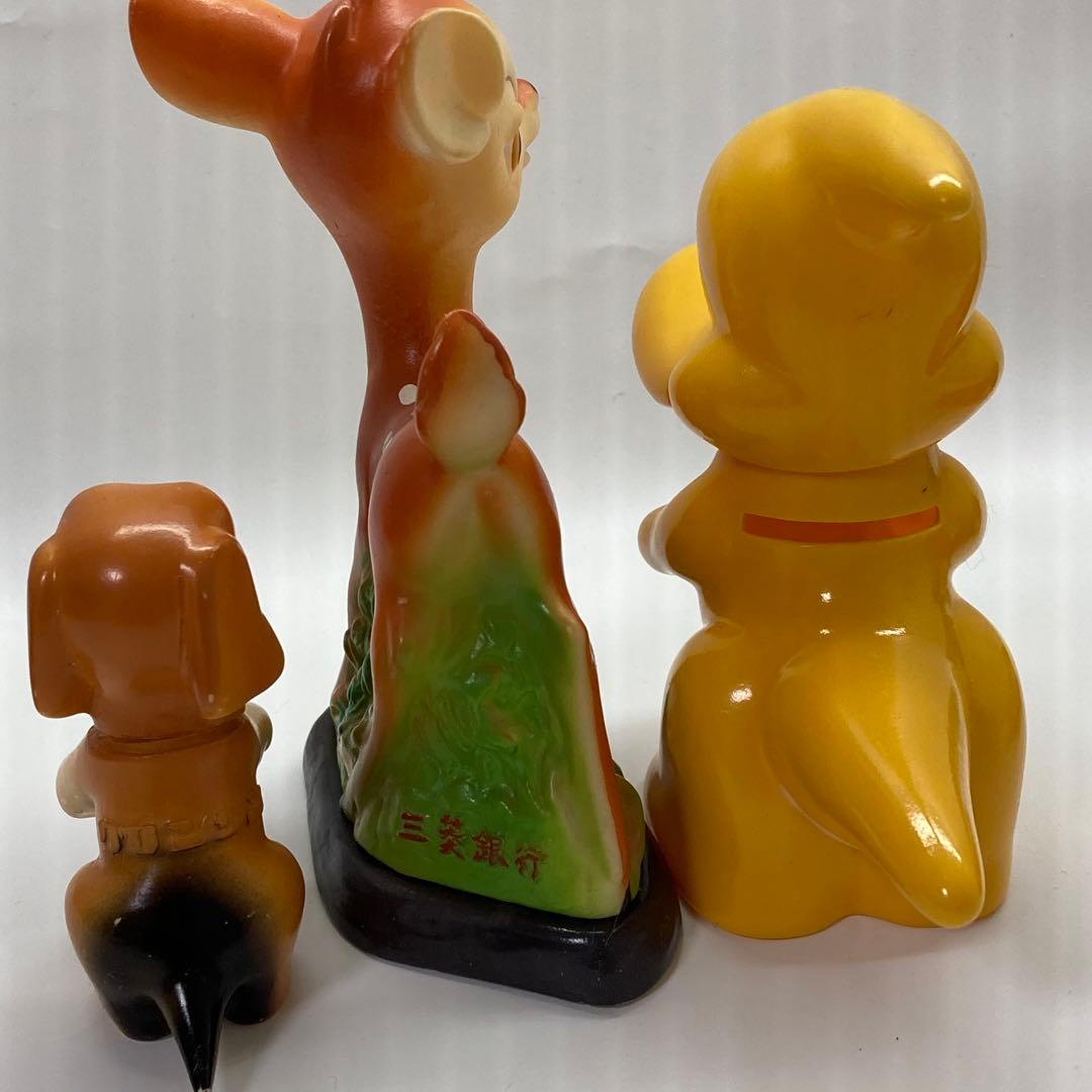 レトロ貯金箱・銀行・製薬会社等5点セット