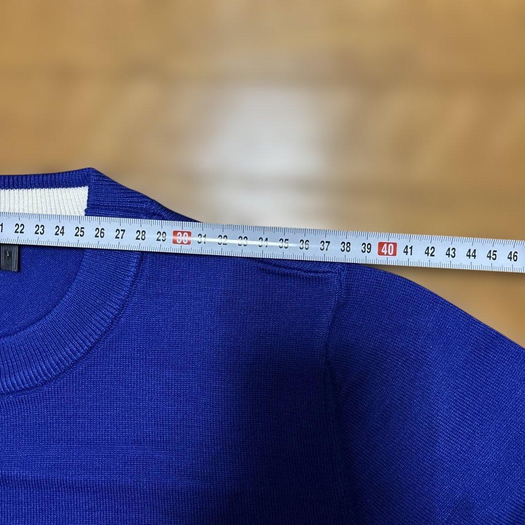 ☆新品☆G/FORE ジーフォア青 クルーネック セーター　M