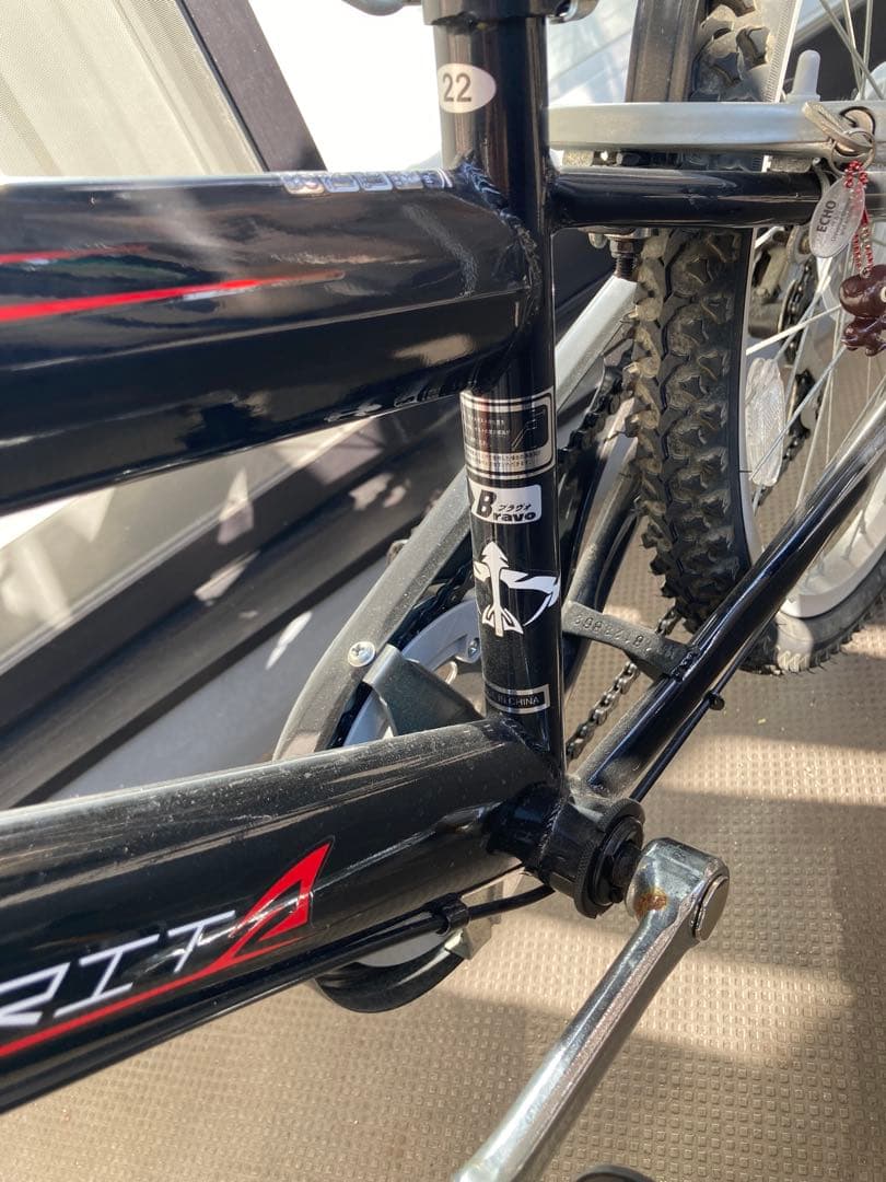 キッズ自転車 22インチ(岡山直接引き取り:8000円)