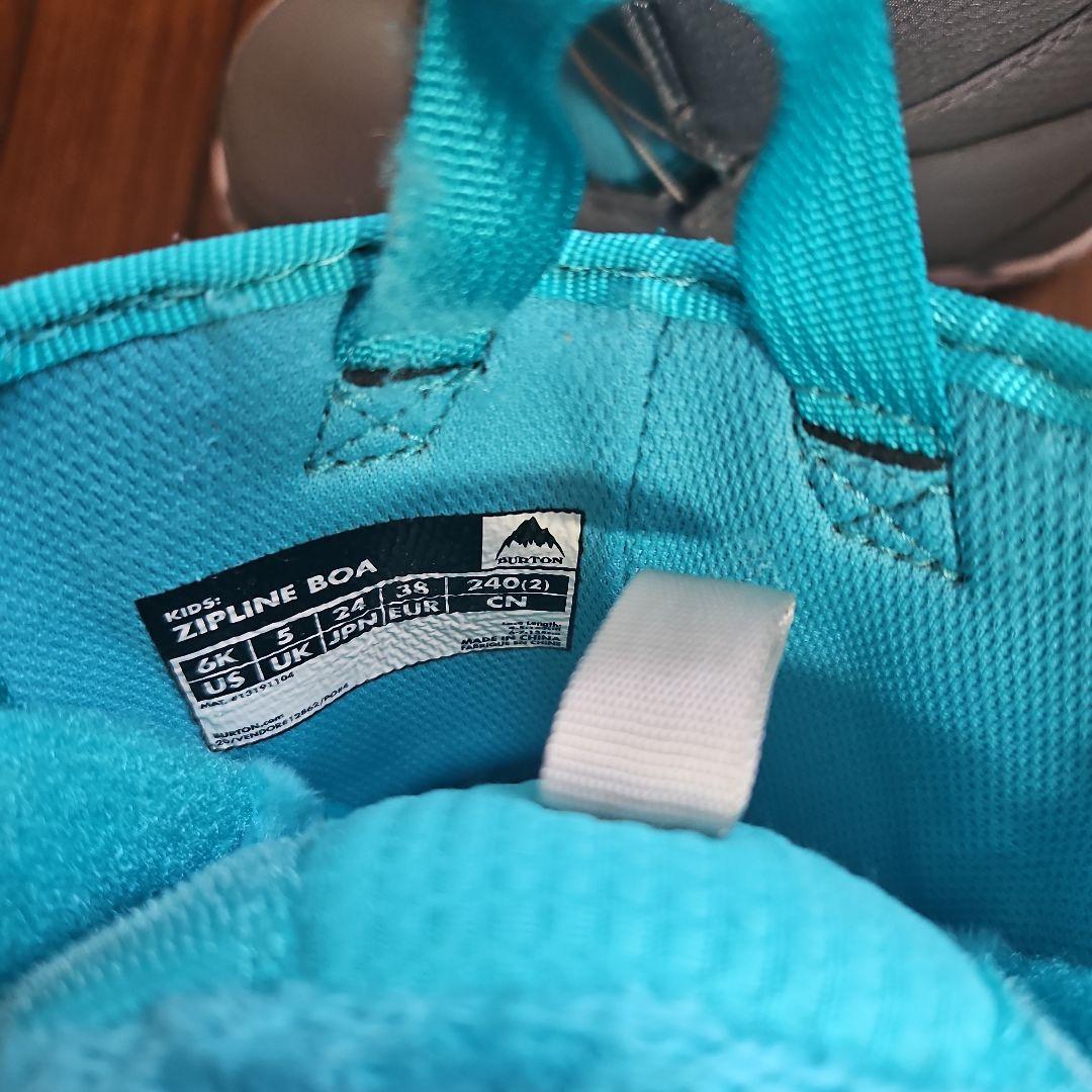 早い者勝ち☆美品BURTON　ZIPLINE　24cmジュニア