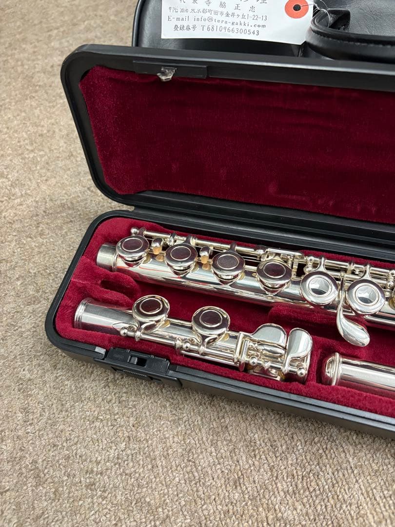 【極美品】YAMAHA フルート YFL-211SⅡ 銀メッキ メンテナンス済み