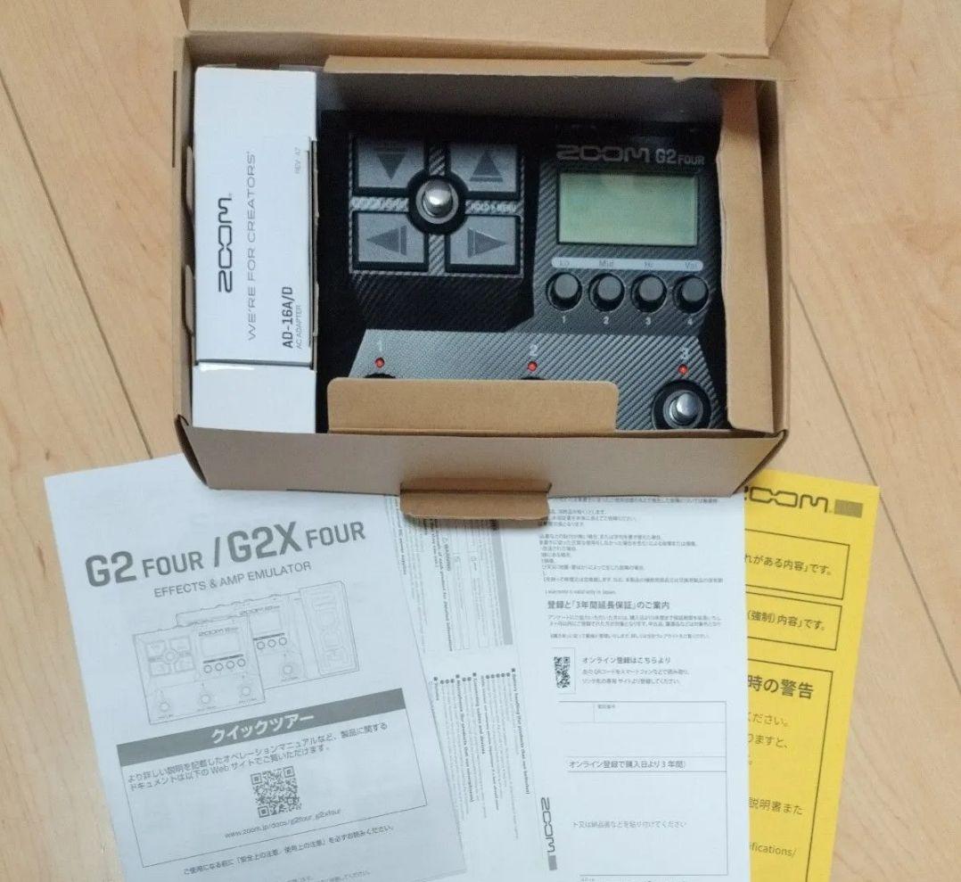 美品 ZOOM G2 FOUR ギター用マルチエフェクター