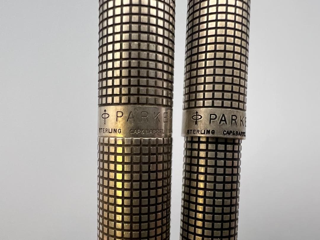 パーカー Parker USA製 スターリング 14K 万年筆 ボールペン ２本