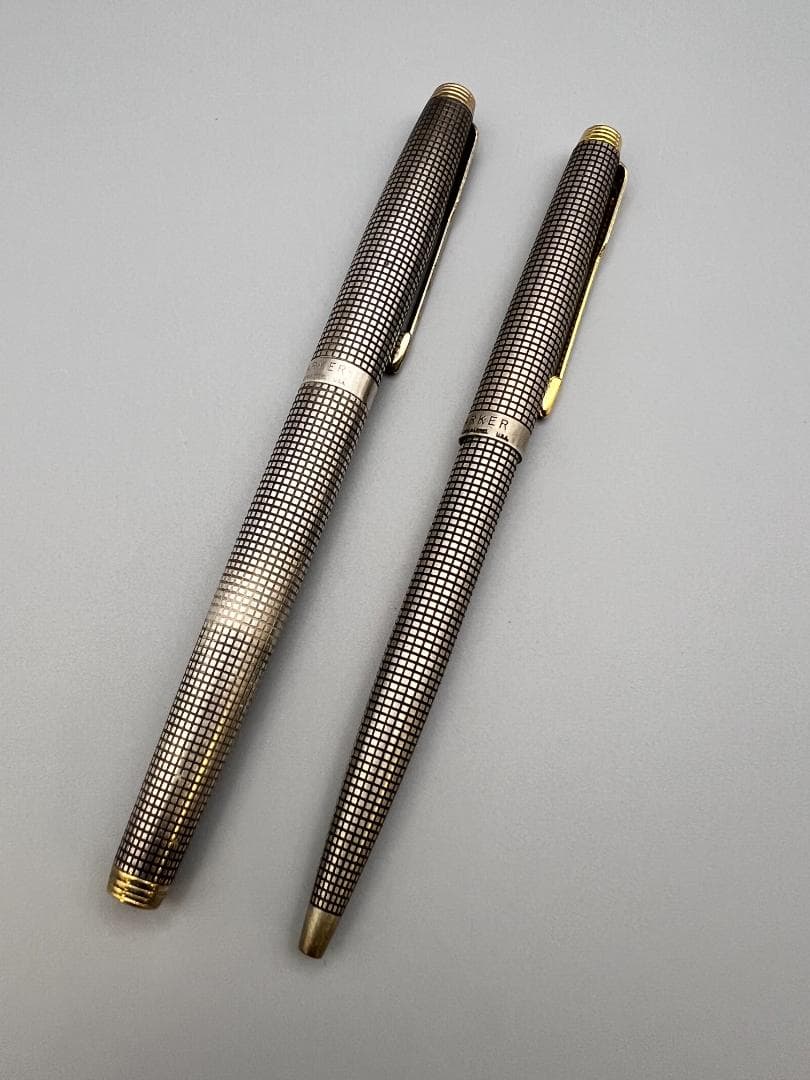 パーカー Parker USA製 スターリング 14K 万年筆 ボールペン ２本