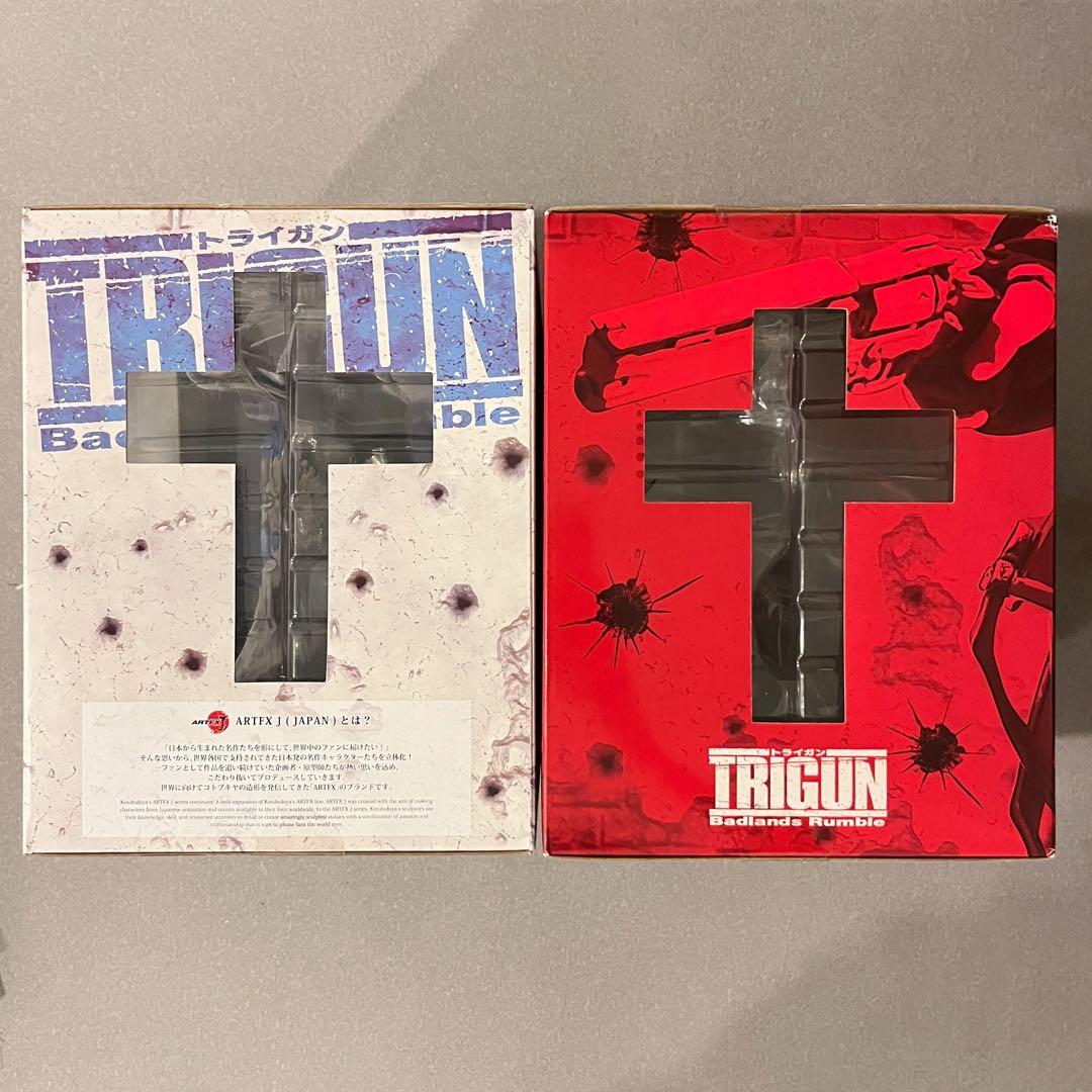 【ニョン】トライガン　フィギュア　ヴァッシュ￼2体セット　コトブキヤ未開封