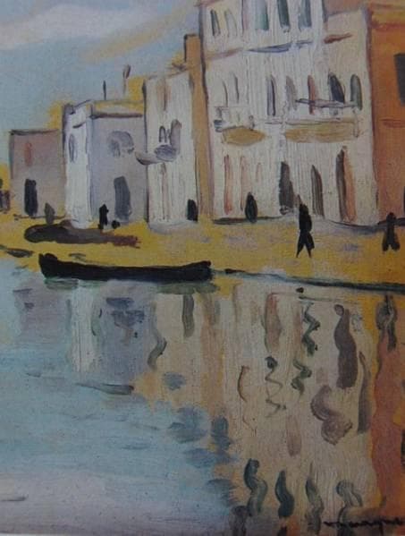 アルベール・マルケ、「La Goulette」、海外版超希少レゾネ、新品額付