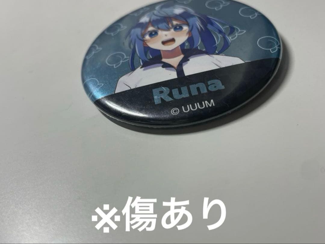 カラフルピーチ　るな　メタル缶バッジ