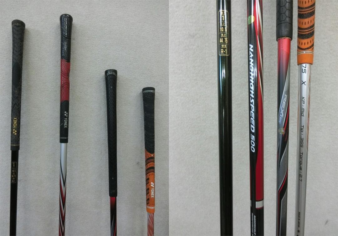 b712 初心者歓迎 ヨネックス 等メンズゴルフ１２本セット※Ｄｒ２本入り