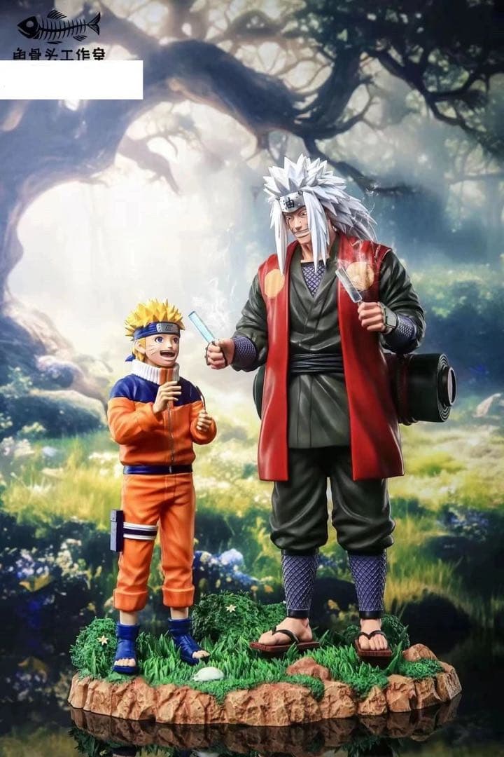 ナルト 自来也 ガレージキット ガレキ スタチュー③①