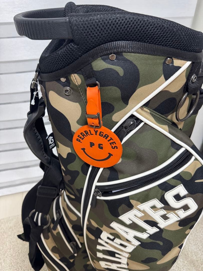 ‼️美品‼️パーリーゲイツ キャディバック スタンド式 カモ柄