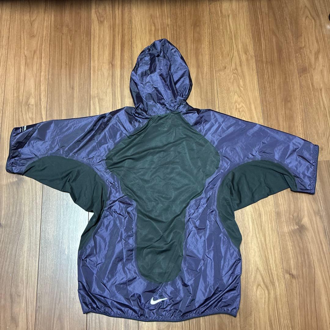 GYAKUSOU ショート スリーブ パッカブル ジャケット　パープル　サイズL