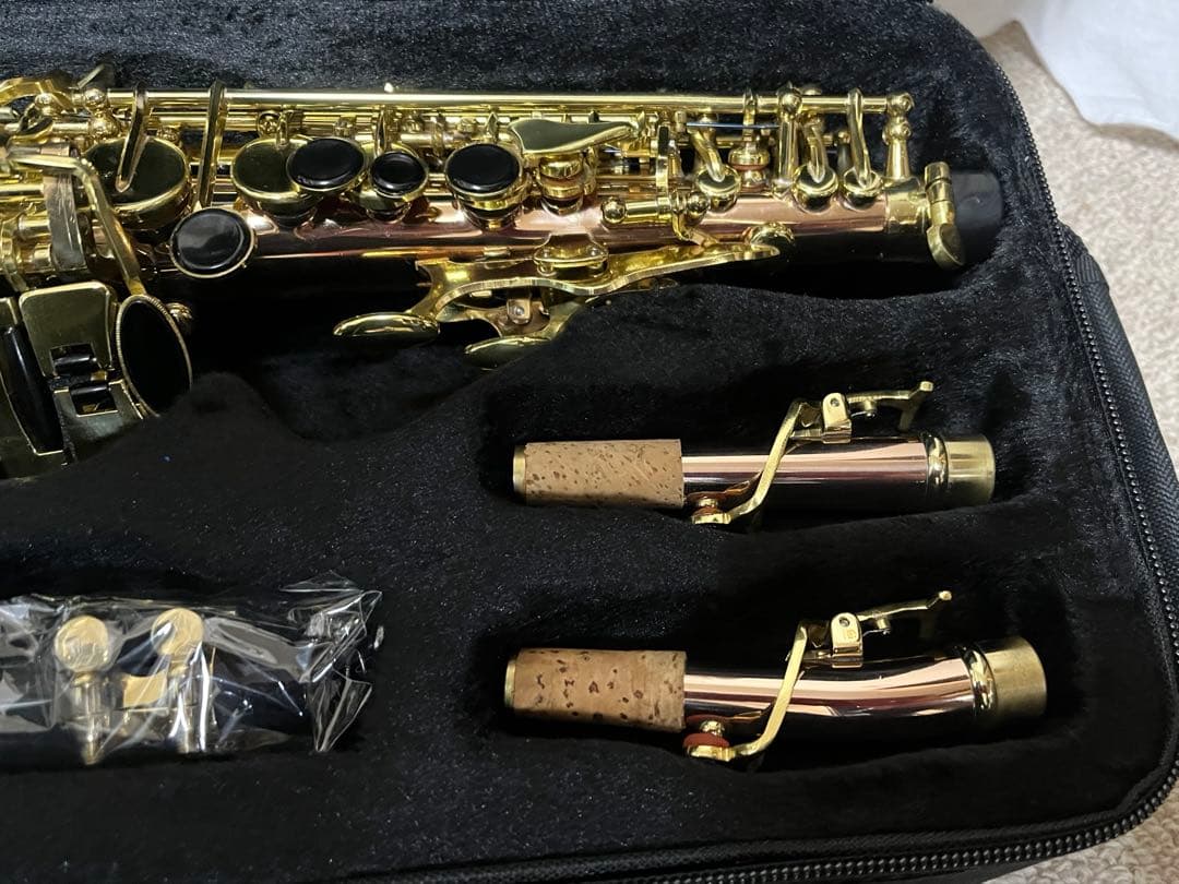 【新品】銅管体 ソプラノサックス HighGキー