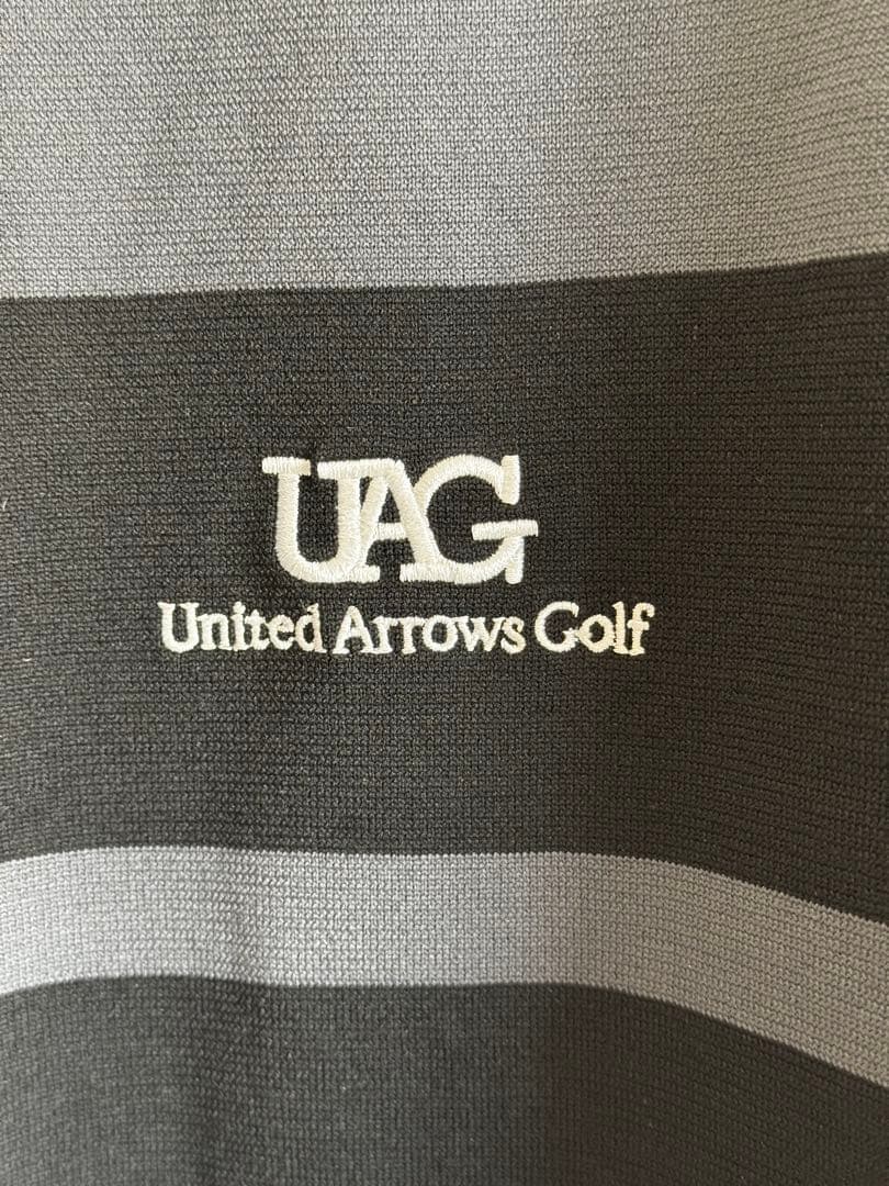 UNITED ARROWS GOLF メンズ プレーティング モックネック