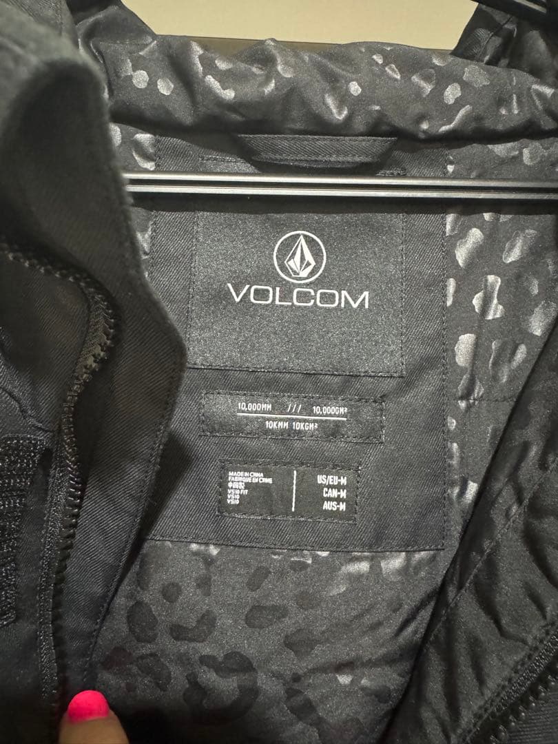 VOLCOM ボルコム　スノーボードウェア M ブラック/ホワイト