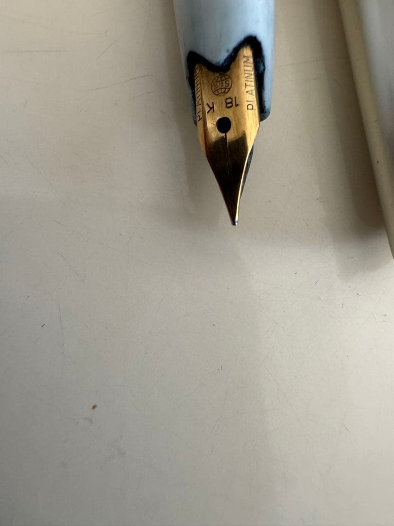 プラチナ PLATINUM 万年筆 18K 2本