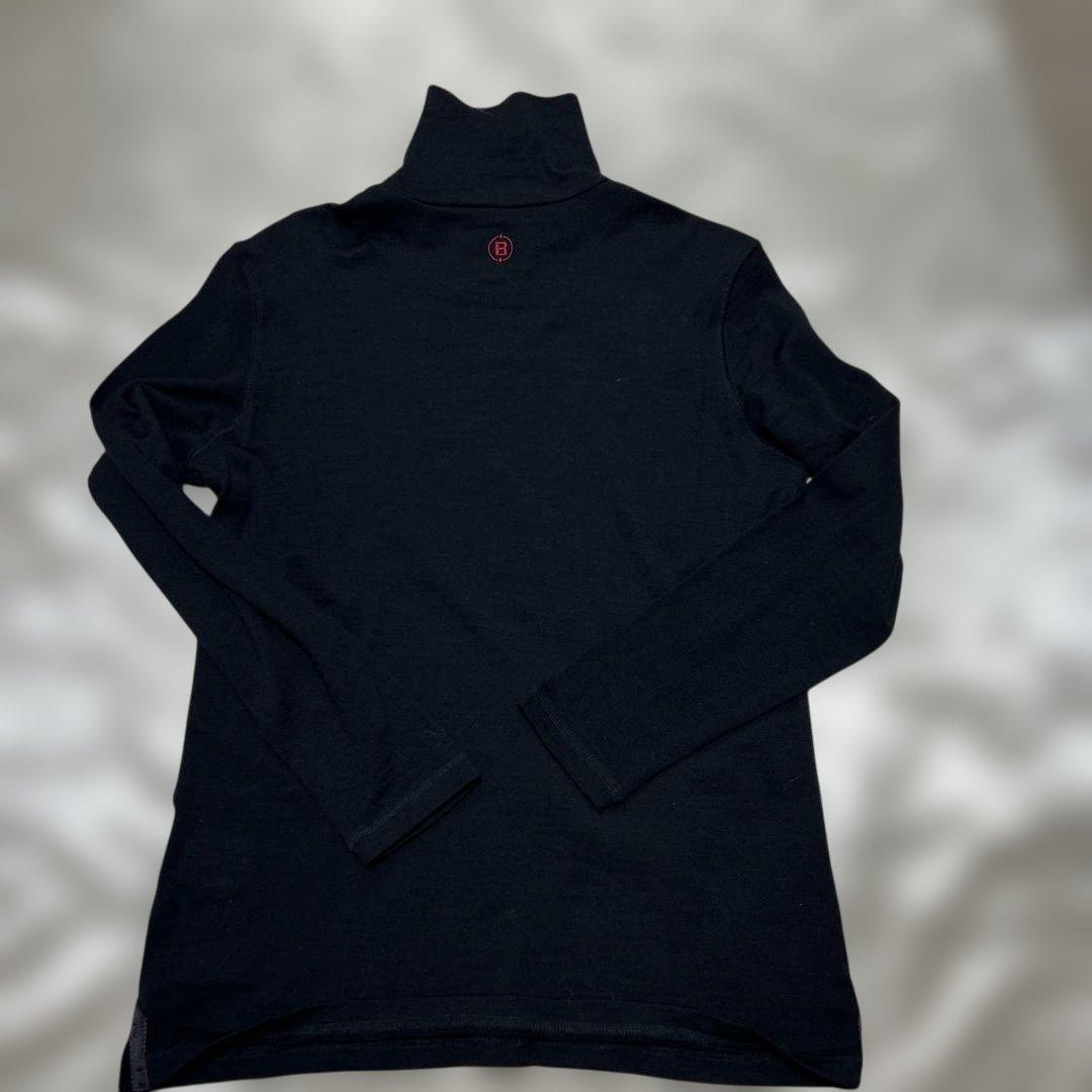 美品 ブリーフィング ストレッチ タートルネックシャツ