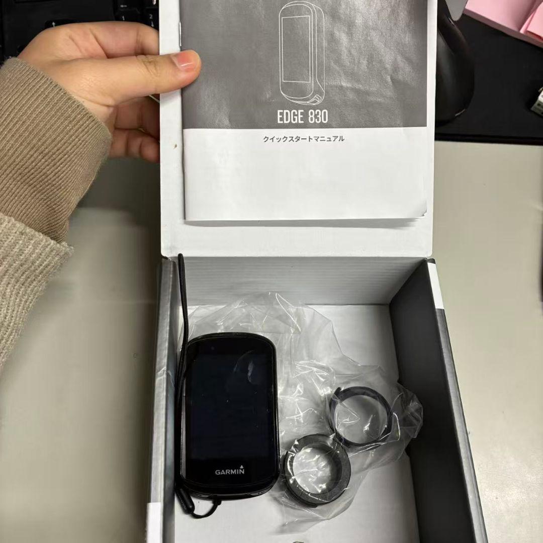 Garmin Edge 830 本体　箱のみ 動作良好 サイクルコンピューター