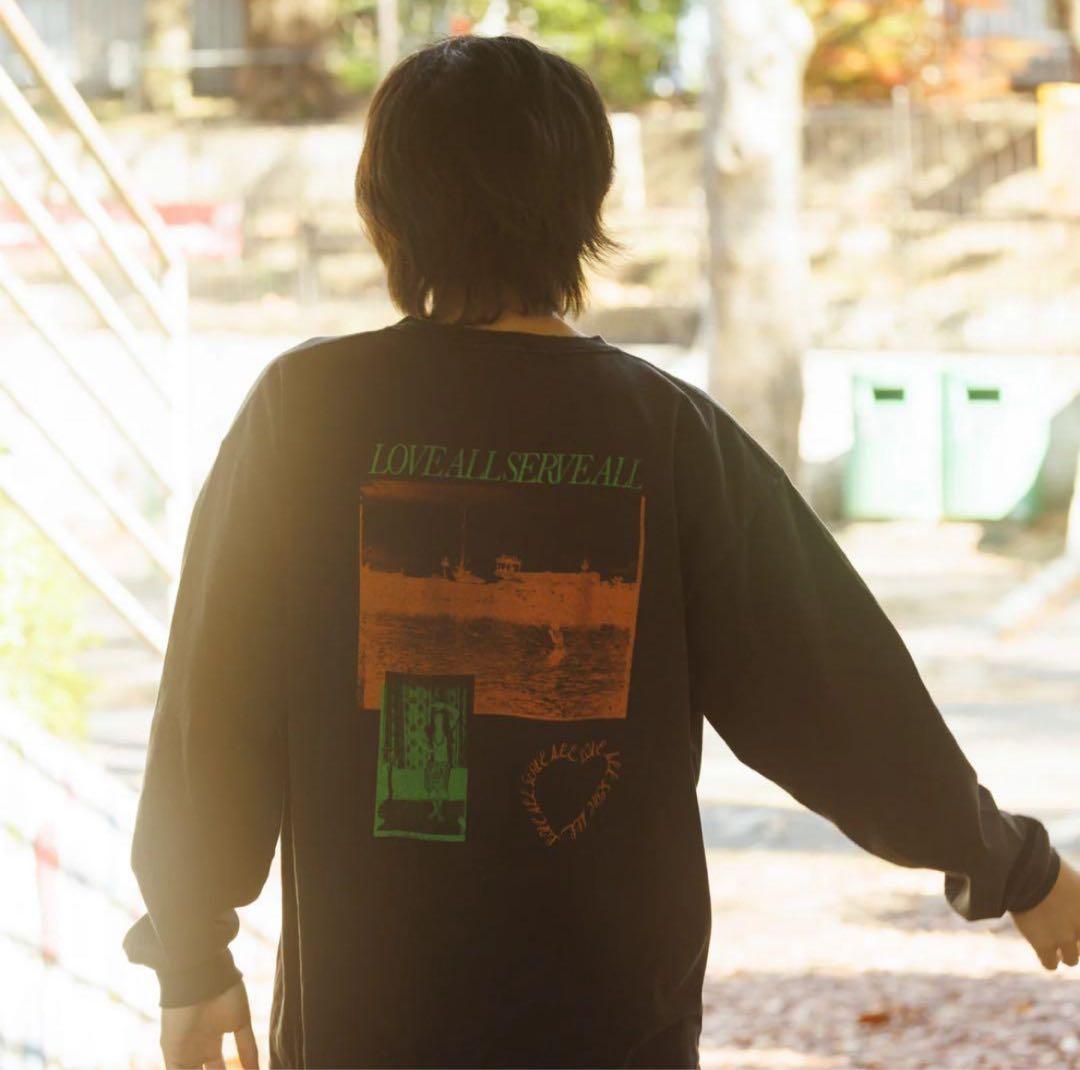 藤井風　ロンT LOVE ALL SERVE ALL