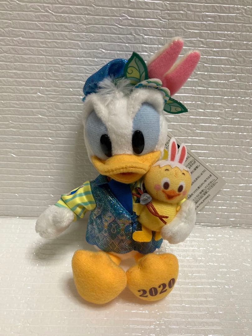 東京ディズニーリゾート　ドナルドダック　デイジーダック　ぬいぐるみバッジ　セット