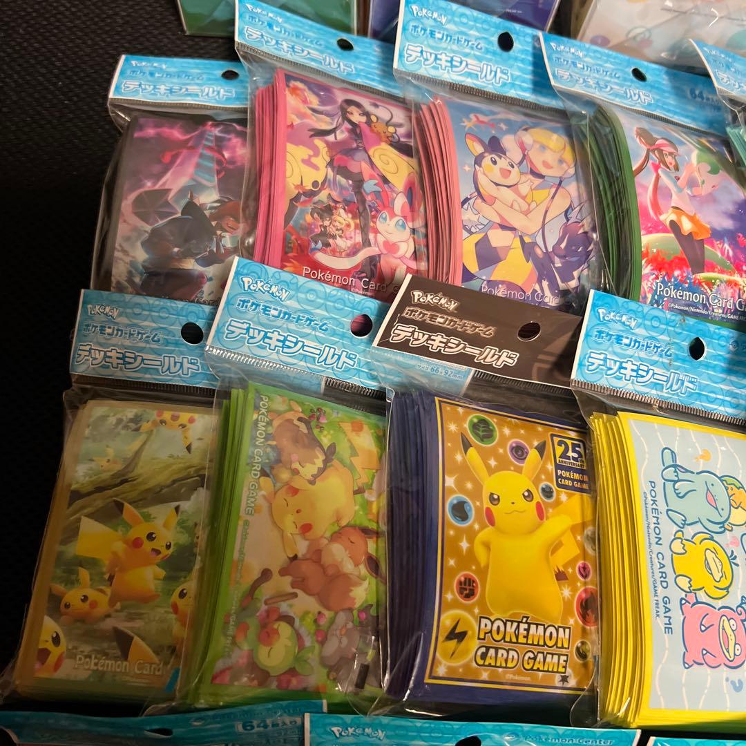 ポケカ　デッキケース　10個　デッキシールド　26個　計36個