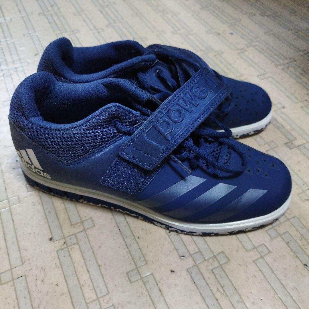 adidas Powerlift ネイビー ウエイトトレーニングシューズ