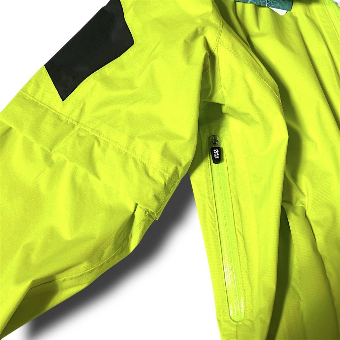 1 パーリーゲイツ AQUAX 防水透湿 レインジャケット ワンピース 黄