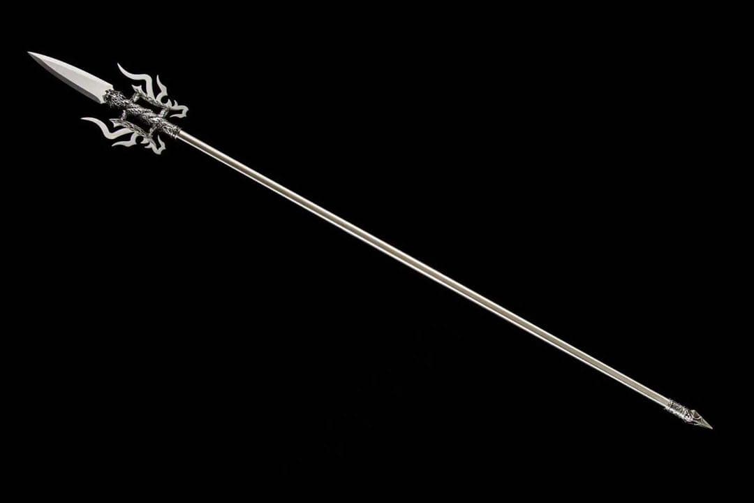 三芒贯月 分割式模造槍 武具 舞踊刀 古兵器