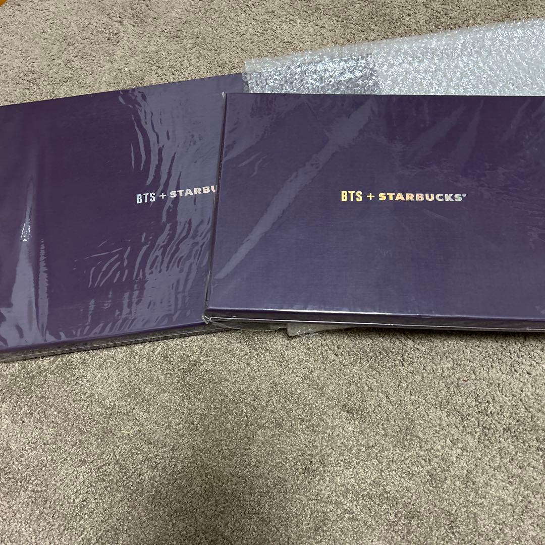 新品未開封箱入り BTS コラボ 韓国スタバ限定 6点フルセット　 レア商品